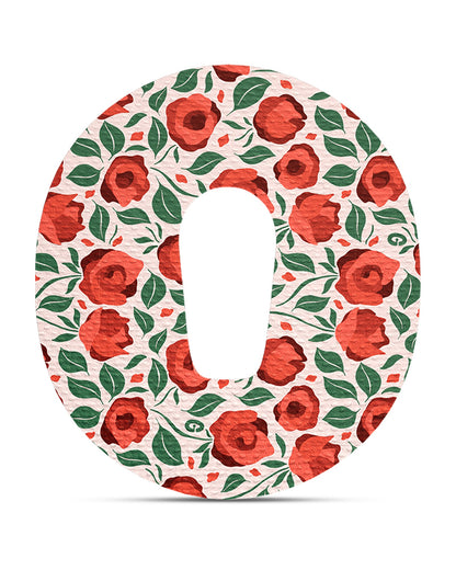 EXTREME - Dexcom G6 Adhesive Patches - Floral (15 Pack)