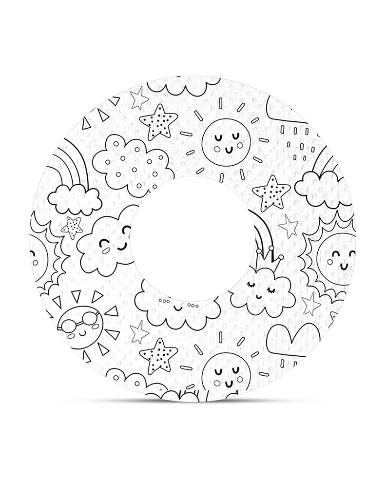 EXTREME - Infusion Sets & Universal Adhesive Patches - Doodle (15 Pack)