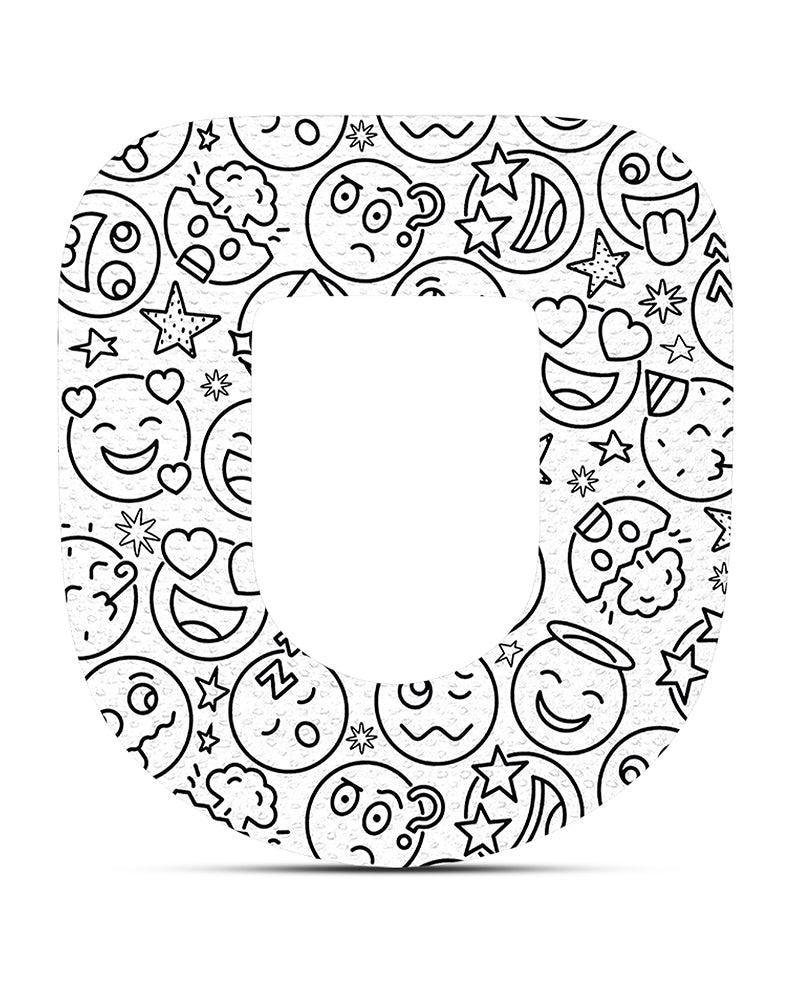 EXTREME - Omnipod Adhesive Patches - Doodle (15 Pack)
