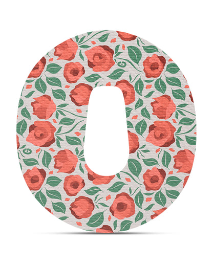 EXTREME - Dexcom G6 Adhesive Patches - Floral (15 Pack)