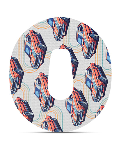 EXTREME - Dexcom G6 Adhesive Patches - Cars (15 Pack)