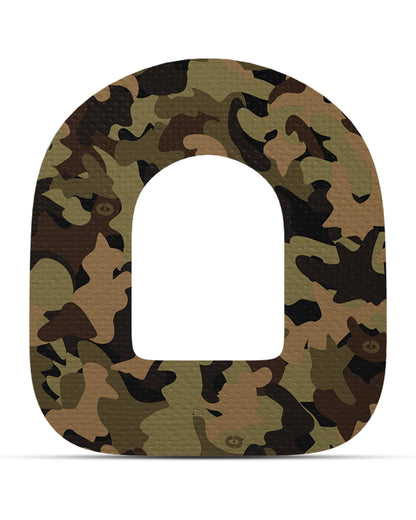 EXTREME - Omnipod Adhesive Patches - Camo (15 Pack)