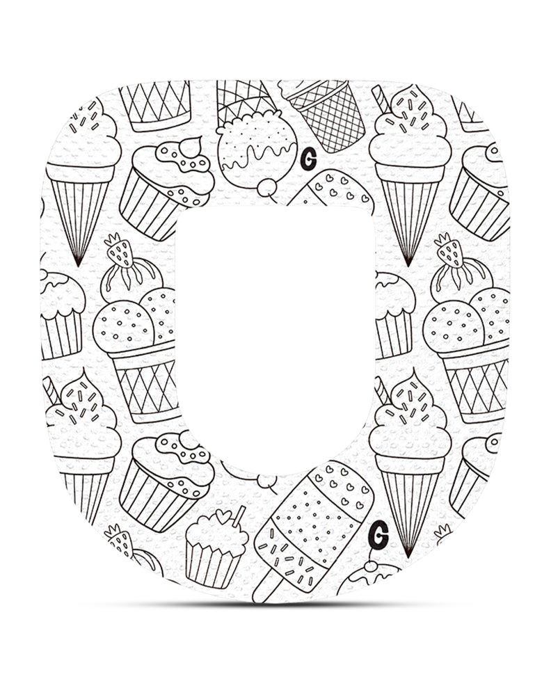 EXTREME - Omnipod Adhesive Patches - Doodle (15 Pack)