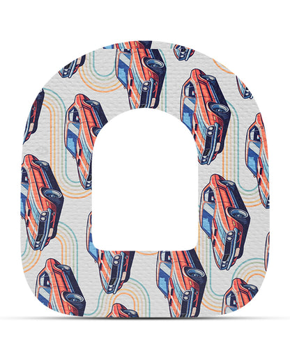 EXTREME - Omnipod Adhesive Patches - Cars (15 Pack)