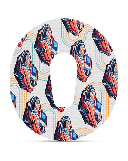 EXTREME - Dexcom G6 Adhesive Patches - Cars (15 Pack)