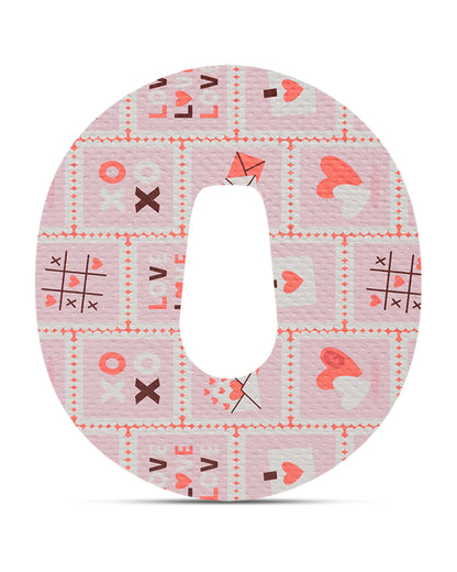 EXTREME - Dexcom G6 Adhesive Patches - Valentine (15 Pack)
