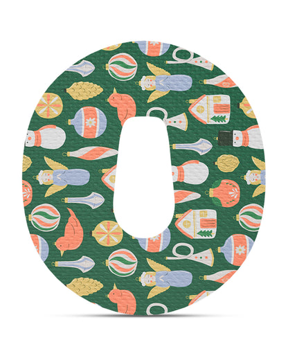 EXTREME - Dexcom G6 Adhesive Patches - Chritmas (15 Pack)