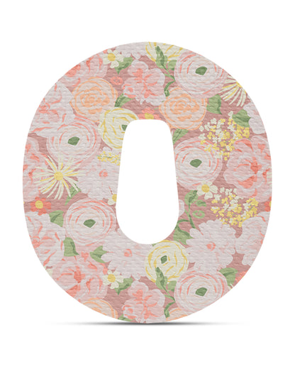 EXTREME - Dexcom G6 Adhesive Patches - Floral (15 Pack)