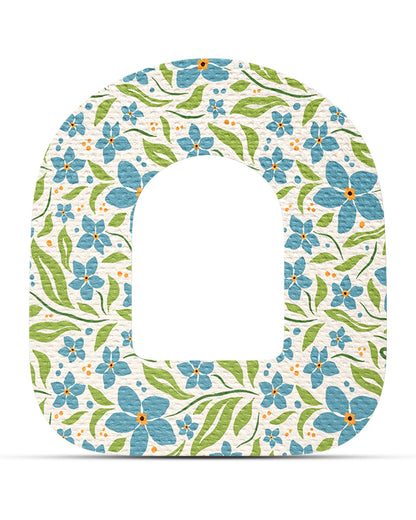 EXTREME - Omnipod Adhesive Patches - Floral (15 Pack)