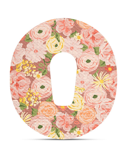 EXTREME - Dexcom G6 Adhesive Patches - Floral (15 Pack)