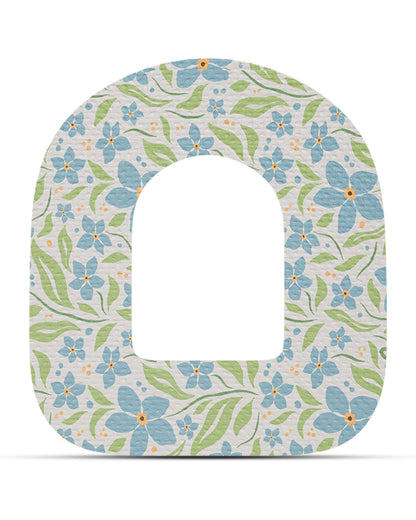 EXTREME - Omnipod Adhesive Patches - Floral (15 Pack)