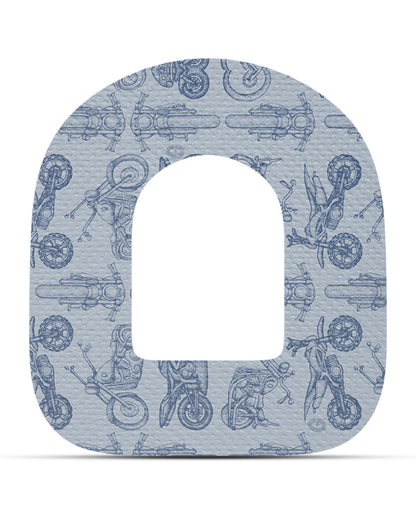 EXTREME - Omnipod Adhesive Patches - Cars (15 Pack)