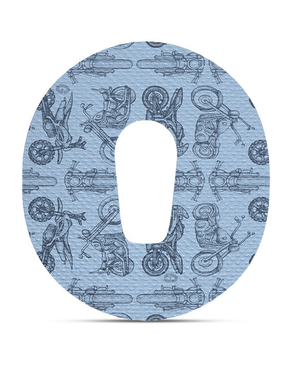 EXTREME - Dexcom G6 Adhesive Patches - Cars (15 Pack)