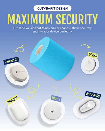 ORIGINAL Athletic Tape Roll – 2 Pack (Blue)