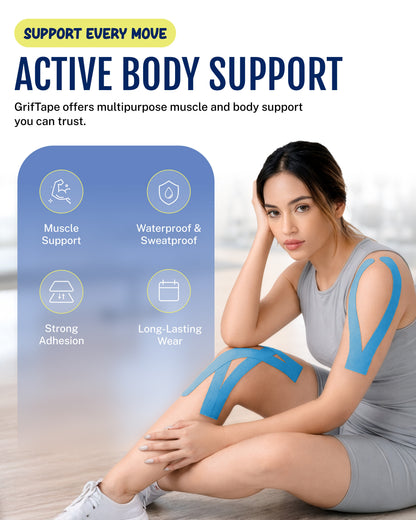 ORIGINAL Athletic Tape Roll – 2 Pack (Blue)