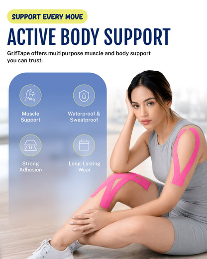 ORIGINAL Athletic Tape Roll – 2 Pack (Pink)