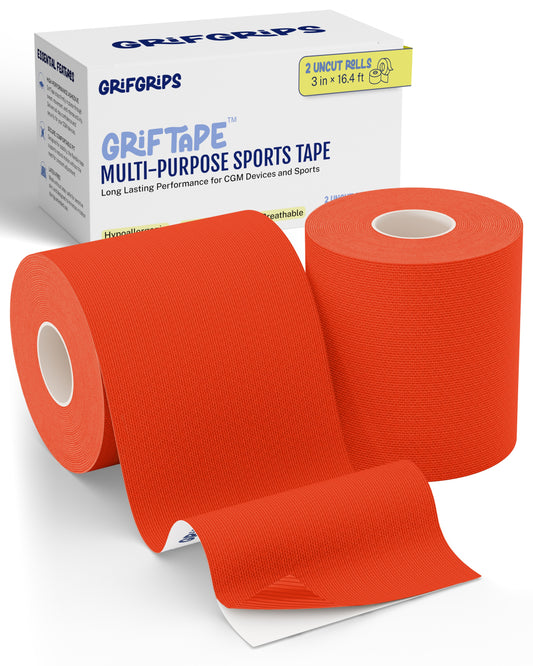 ORIGINAL Athletic Tape Roll – 2 Pack (Orange)