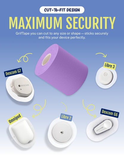 ORIGINAL Athletic Tape Roll – 2 Pack (Purple)