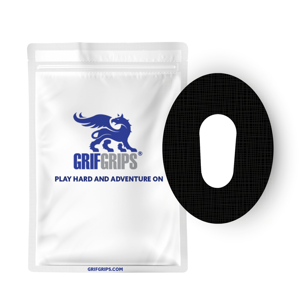 EXTREME - Dexcom G6 Adhesive Patches - Black (20 Pack)