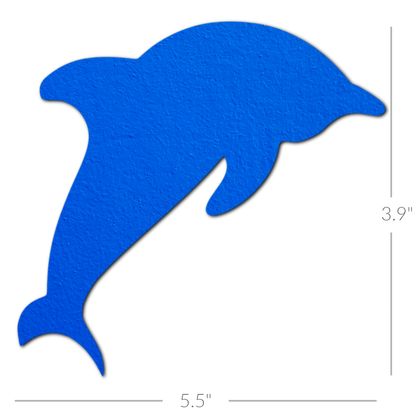 Dolphin - Choose Adhesive & Design - 5 Pack - CGM, Infusion & Pump Grips