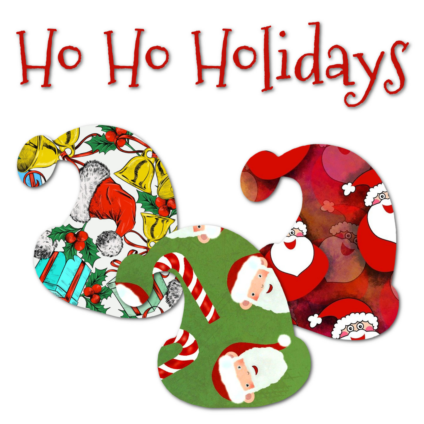 Christmas Themes Combo - Extreme Adhesive - 3 Pack - CGM, Infusion & Pump Grips