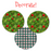 Floral Holiday Wreath for Infusion Sets (5 Pack)