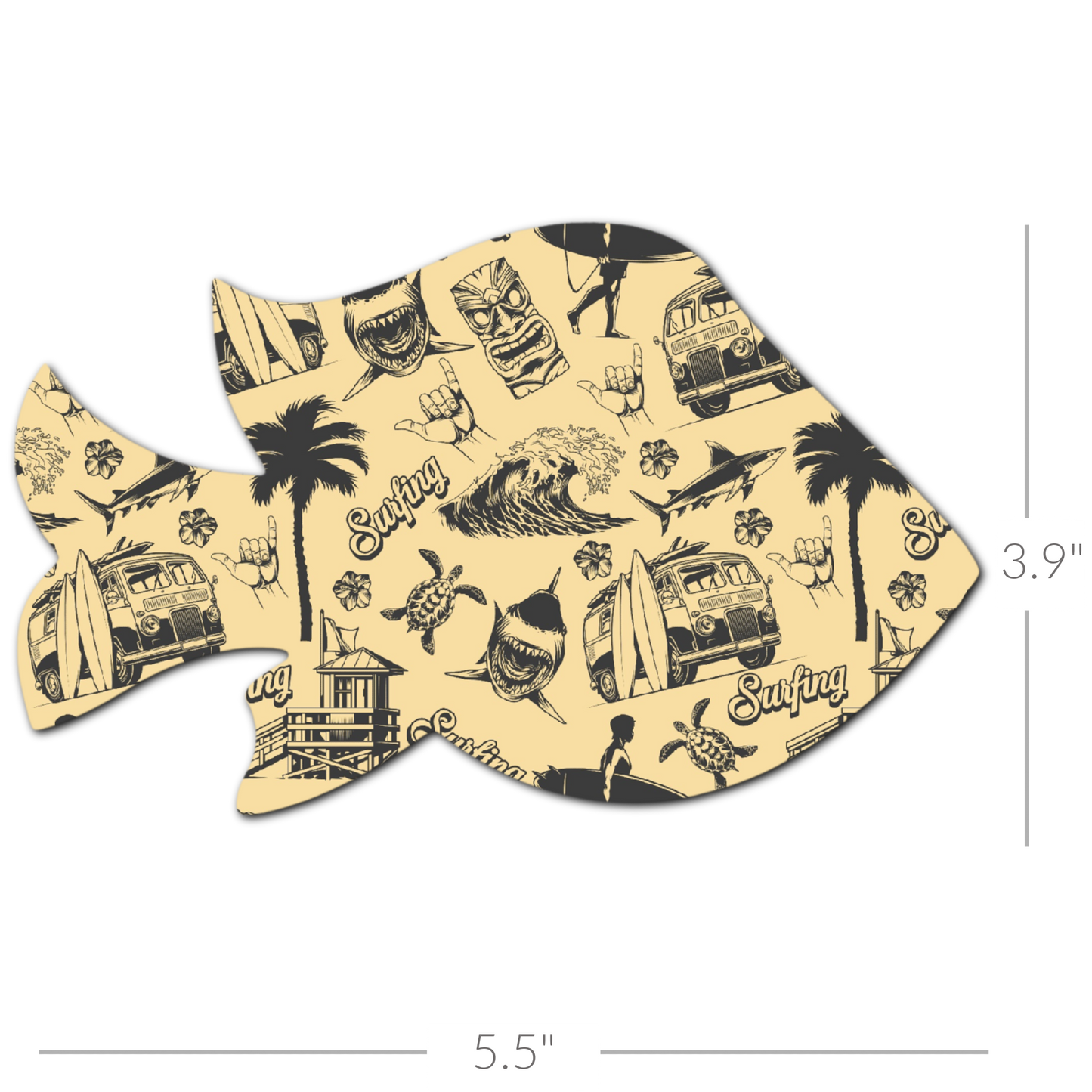 Frankie the Fish - Choose Adhesive & Design - 5 Pack - CGM, Infusion & Pump Grips