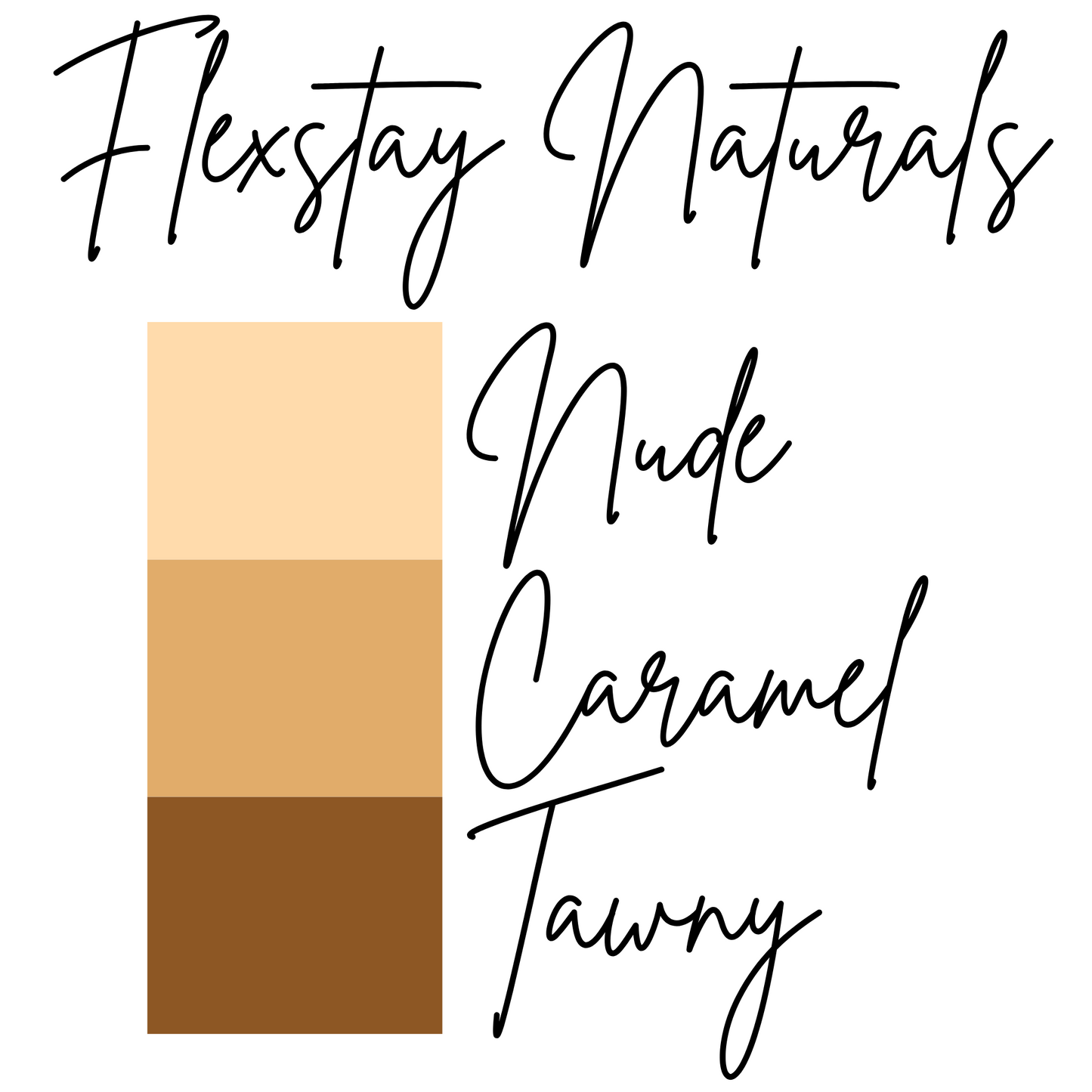 Flexstay Naturals: Choose your Skin Tone & Shape (Package of 10 Adhesive Patches)
