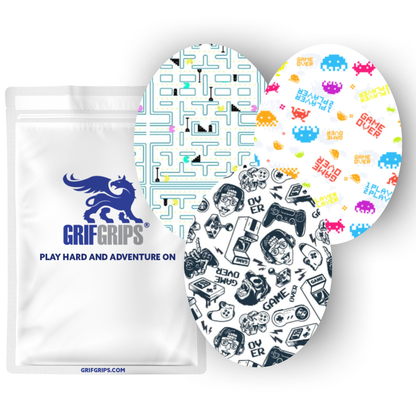 Choose your Theme Combo in Ovals - Extreme Adhesive - 15 Pack - CGM Devices, Infusion Sets & Pump Grips