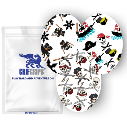 Choose your Theme Combo in Ovals - Extreme Adhesive - 15 Pack - CGM Devices, Infusion Sets & Pump Grips