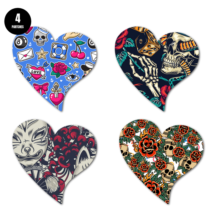 Have a Heart Combo - 4 Adhesive Patches