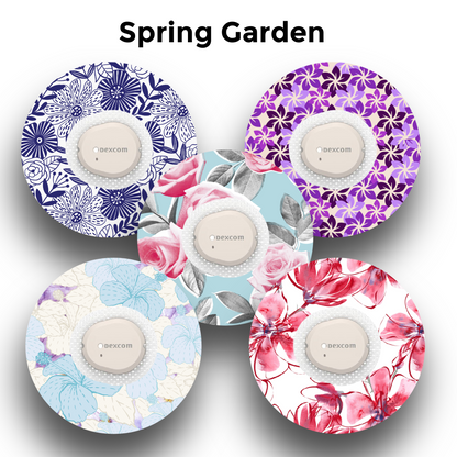 Small Grip Themes - Choose Adhesive, Shape & Design - 5 Pack - CGM Devices, Infusion Sets & Pump Grips