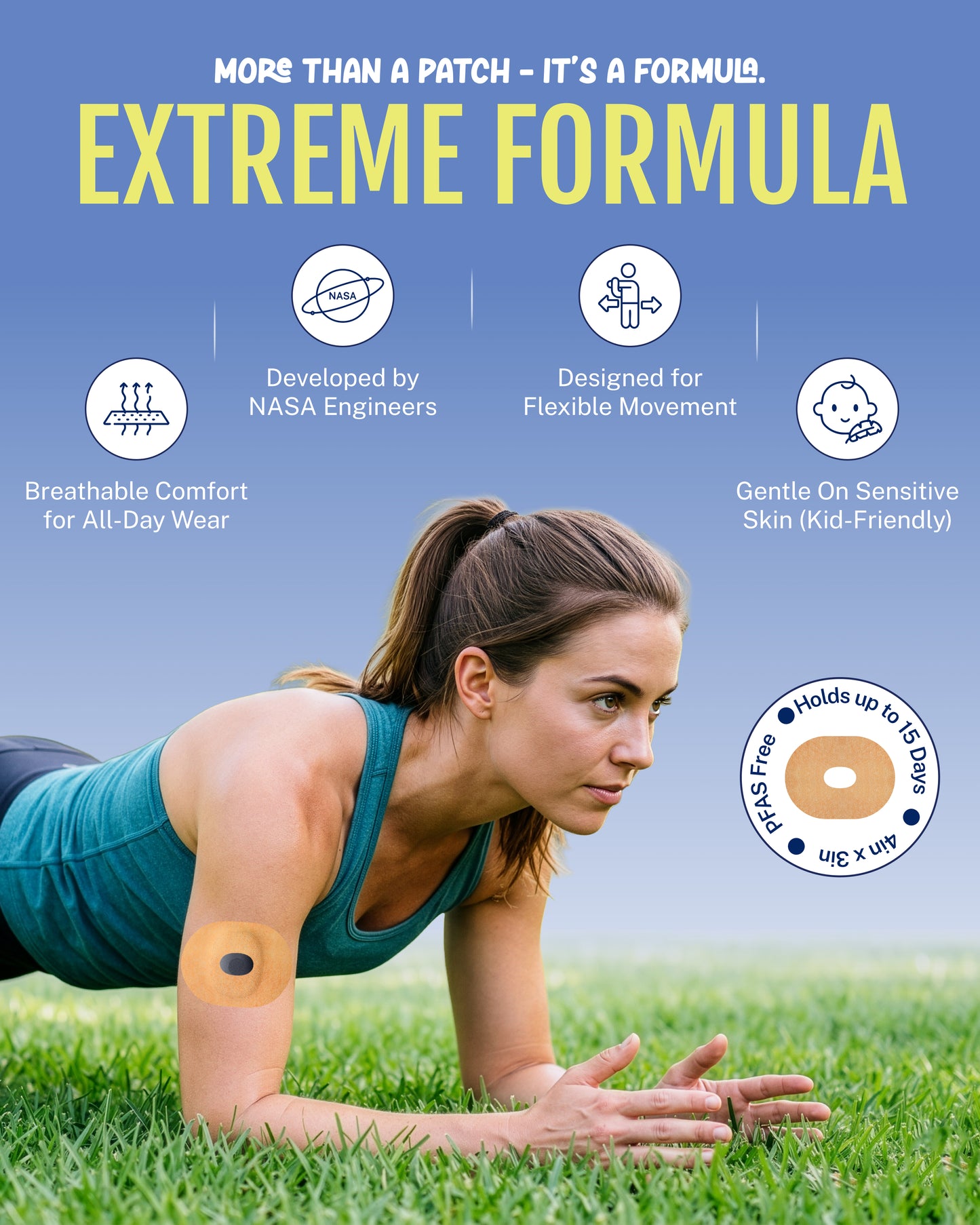 Extreme - Eversense 365 Adhesive Patches - Tan (20 Pack)