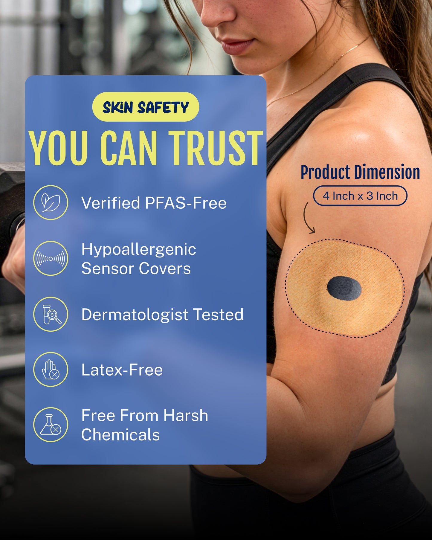 Extreme - Eversense 365 Adhesive Patches - Tan (20 Pack)