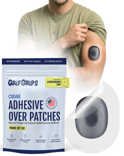 CLEAR - Eversense 365 Adhesive Patches (20 Pack)
