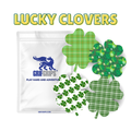 Lucky Clovers Combo - Full Coverage - Extreme Adhesive - 4 Pack - CGM, Infusion & Pump Grips