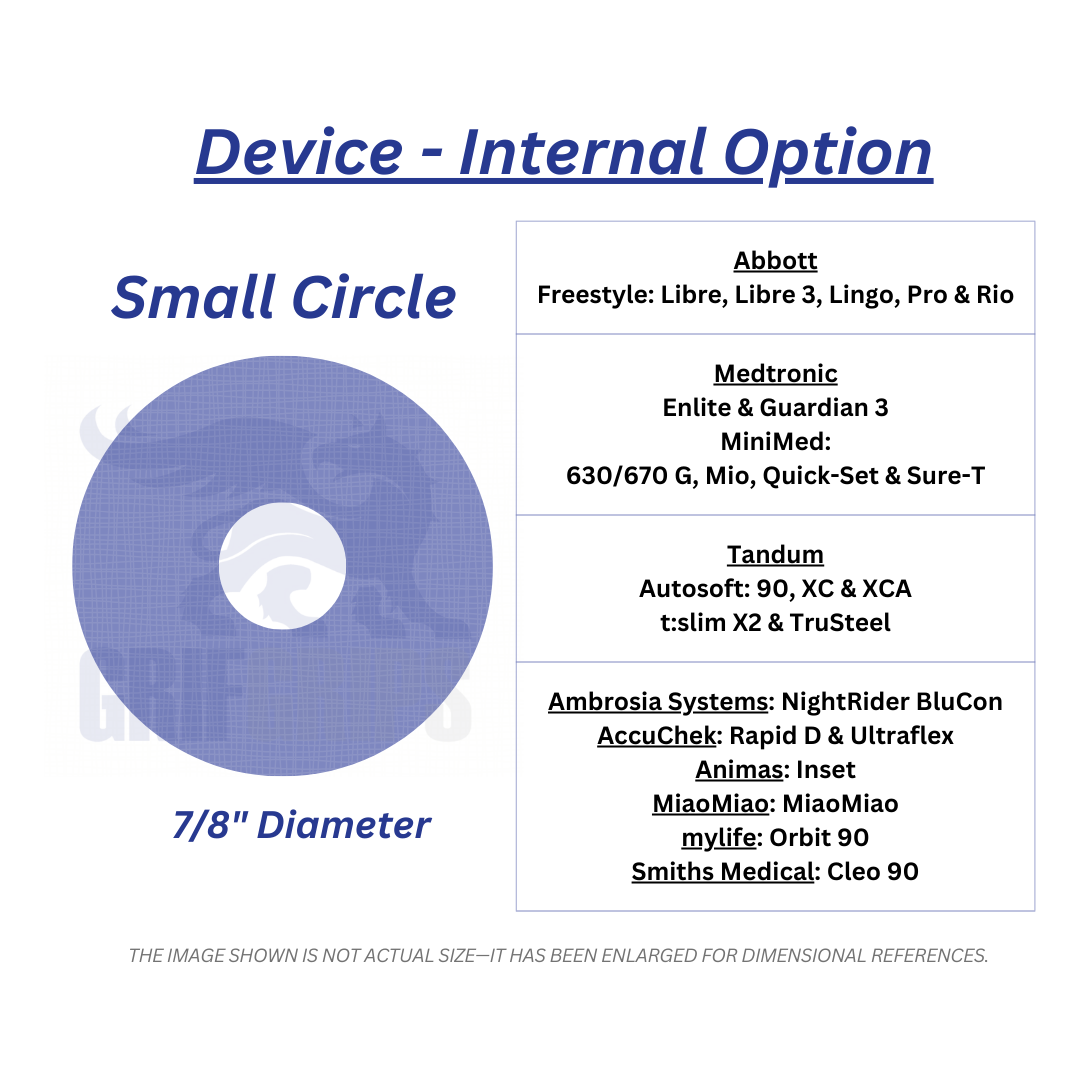 Tiny Lucky Clovers Combo - Freestyle Libre 3 & Lingo / Medtronic Guardian & More - Extreme Adhesive - 4 Pack