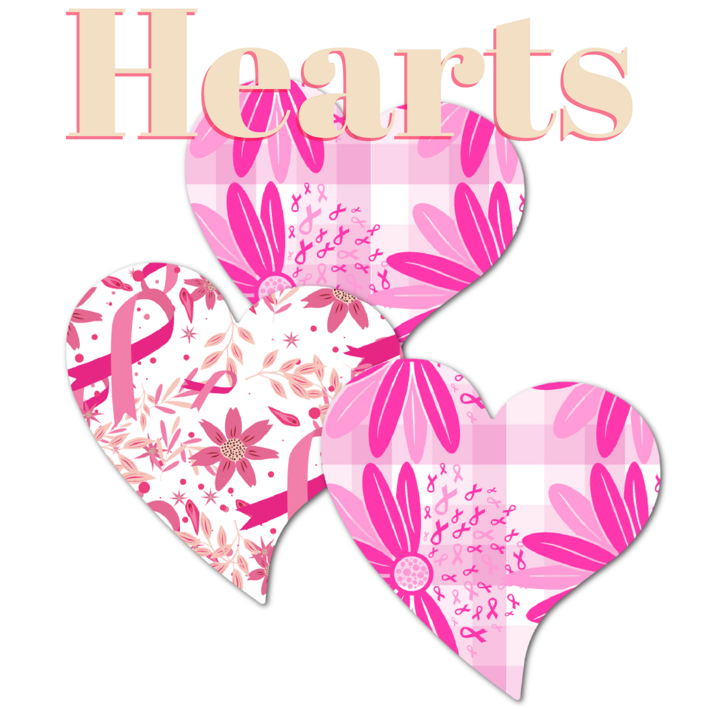 Breast Cancer Awareness Combo - Extreme Adhesive - 3 Pack - CGM, Infusion & Pump Grips