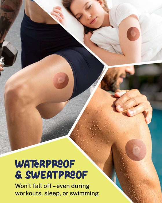 EXTREME - Dexcom G7 and Stelo Adhesive Patches - Tan (20 Pack)