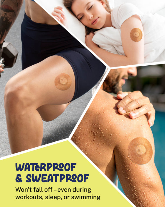 EXTREME - Libre 3/3+ Adhesive Patches - Tan (20 Pack)