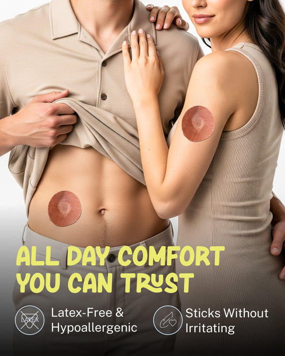 EXTREME - Dexcom G7 and Stelo Adhesive Patches - Tan (20 Pack)