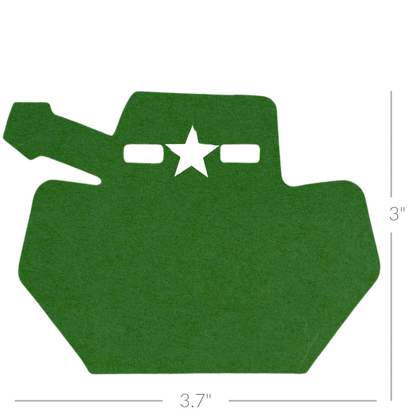 Tank Grip - Select Your Adhesive - 5 Pack - CGM, Infusion & Pump Grips