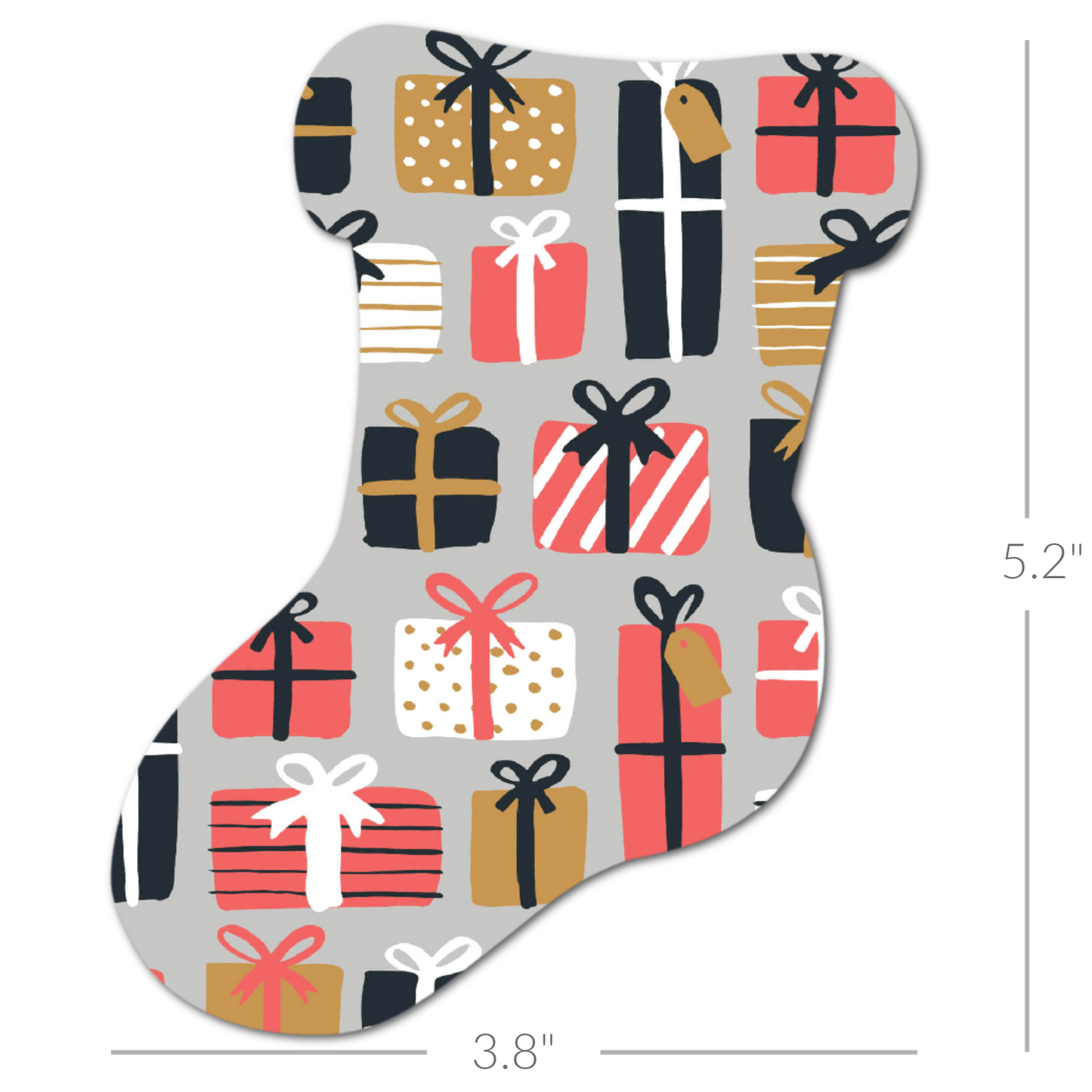 Stocking Large - Choose Adhesive & Design - 5 Pack - CGM, Infusion & Pump Grips