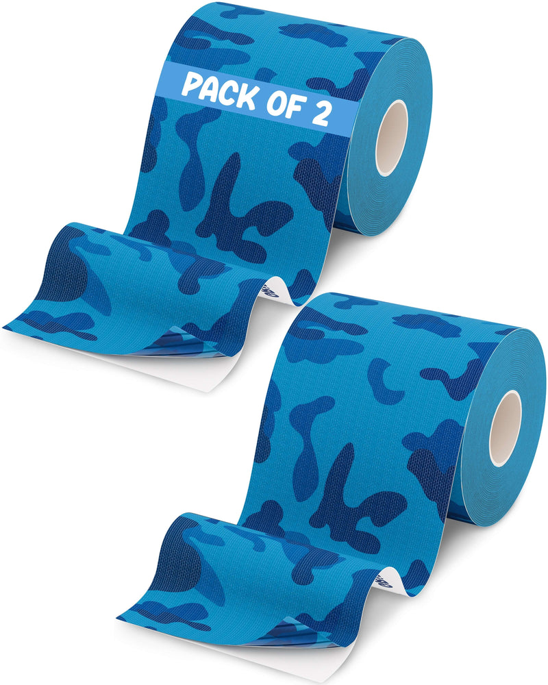 ORIGINAL Athletic Tape Roll – 2 Pack (Blue Camo)