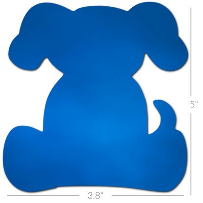 Dog Large - Choose Adhesive & Design - 5 Pack - CGM, Infusion & Pump Grips