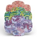Paisley Combo in Wraps - Extreme Adhesive - 15 Pack - CGM Devices, Infusion Sets & Pump Grips