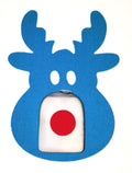 Reindeer Holiday Edition Large - Original Adhesive - 5 Pack - CGM, Infusion & Pump Grips