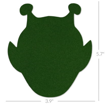 Crusher the Alien - Choose Adhesive & Design - 5 Pack - CGM, Infusion & Pump Grips