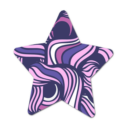 Star Grip - Choose Adhesive & Design - 5 Pack - CGM, Infusion & Pump Grips