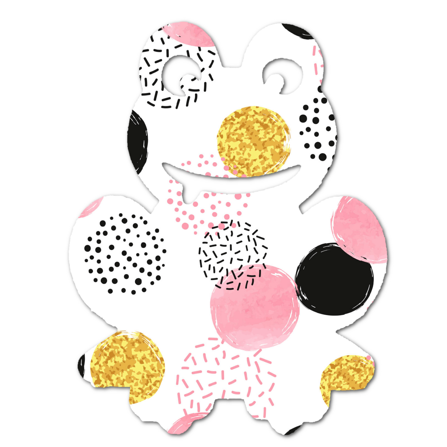 Frog - Choose Adhesive & Design - 5 Pack - CGM, Infusion & Pump Grips